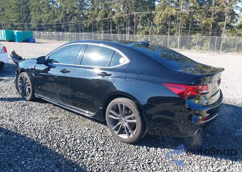 2018 Acura Tlx Tech A-Spec Pkgs from USA, damaged, VIN 19UUB2F68JA004135